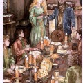 Hobbits bei Tom Bombadil und Goldbeere