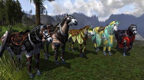 Herr der Ringe Online: Pferde in Rohan