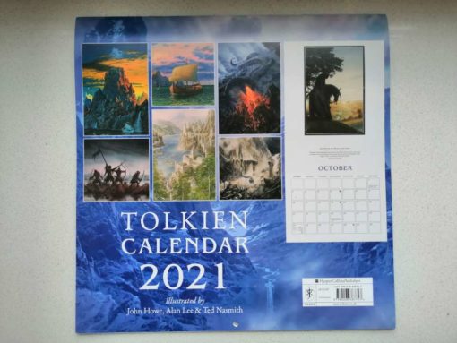 Tolkien-Kalender 2021 (Rückseite)