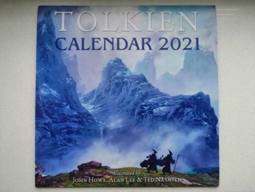 Tolkien-Kalender 2021 (Vorderseite)